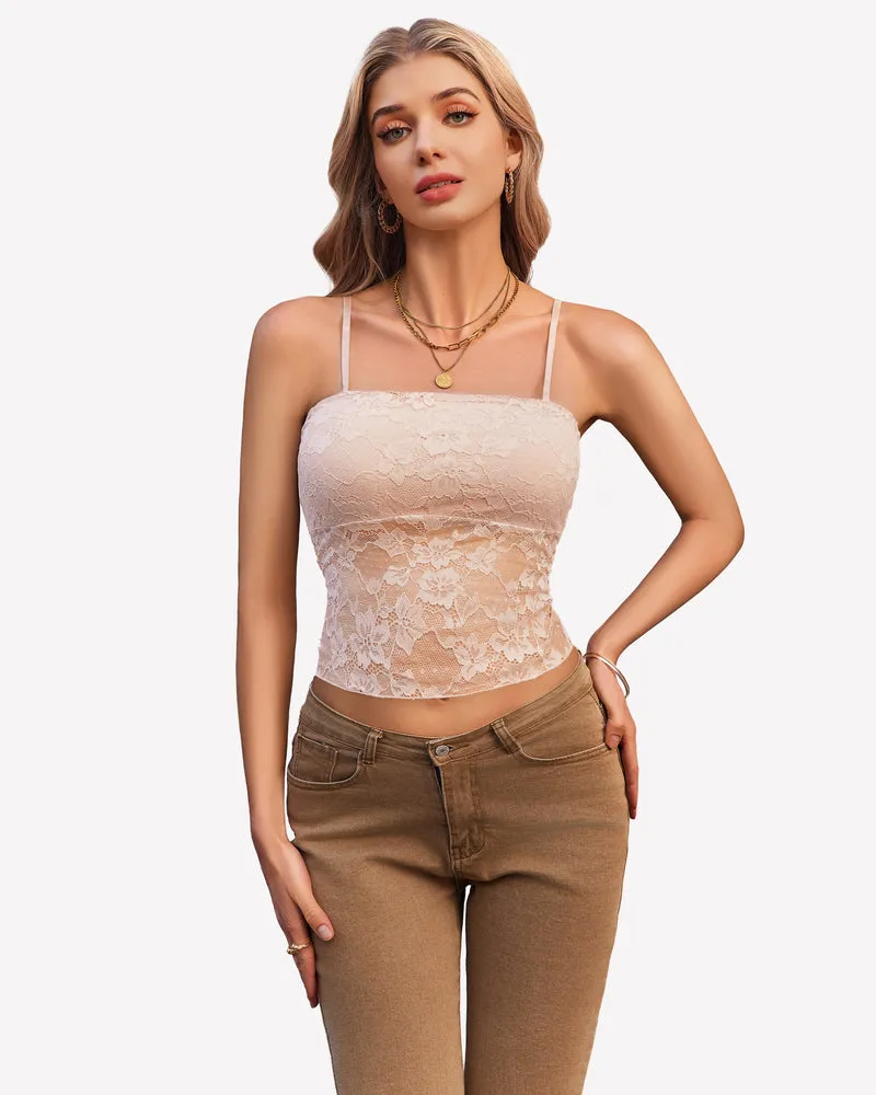 Lace Tops Going Out Cami Y2K Top sold by Avid Love product image thumbnail 3