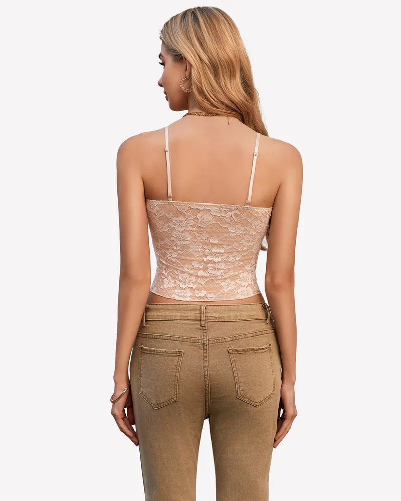 Lace Tops Going Out Cami Y2K Top sold by Avid Love product image thumbnail 4