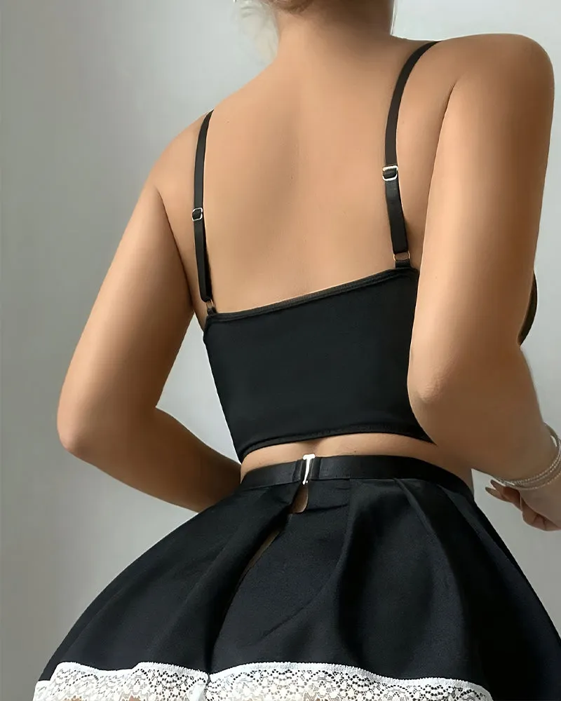 Exotic Maid Lingerie 5pcs/Sets Corset Set sold by Avid Love product image thumbnail 4