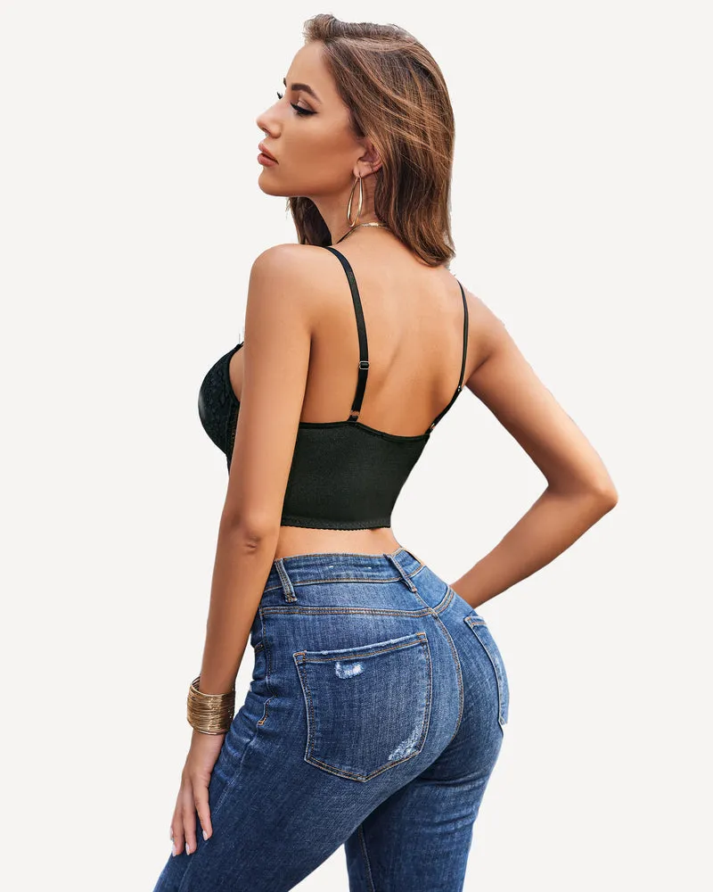 Two Layer Push Up Bustier Bralette (DE Only) sold by Avid Love product image thumbnail 3