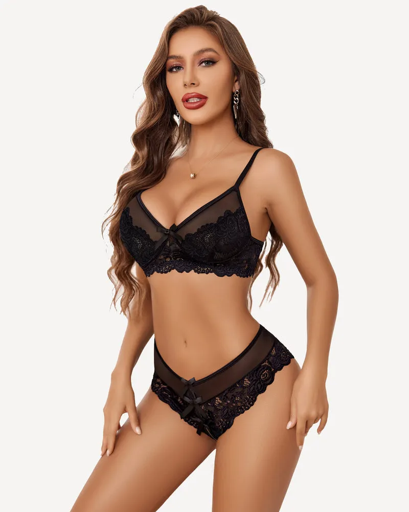 Lace Bra and Panty Sets Outfits (DE Only) sold by Avid Love product image thumbnail 2