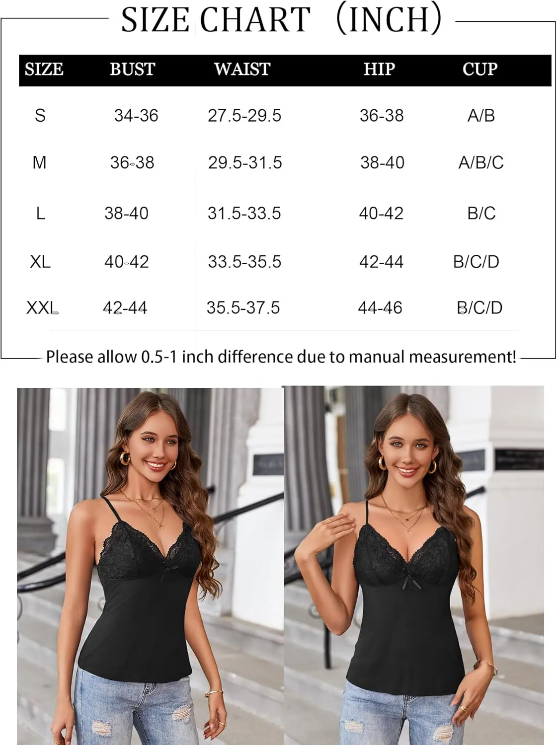 Tank Tops Cami Y2k Bralette (DE Only) sold by Avid Love product image thumbnail 4