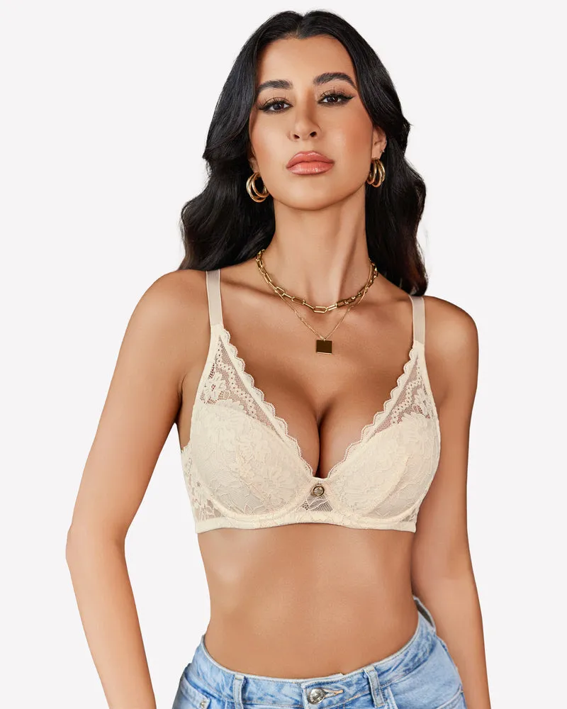 Push Up Bralettes with Underwire sold by Avid Love product image thumbnail 3