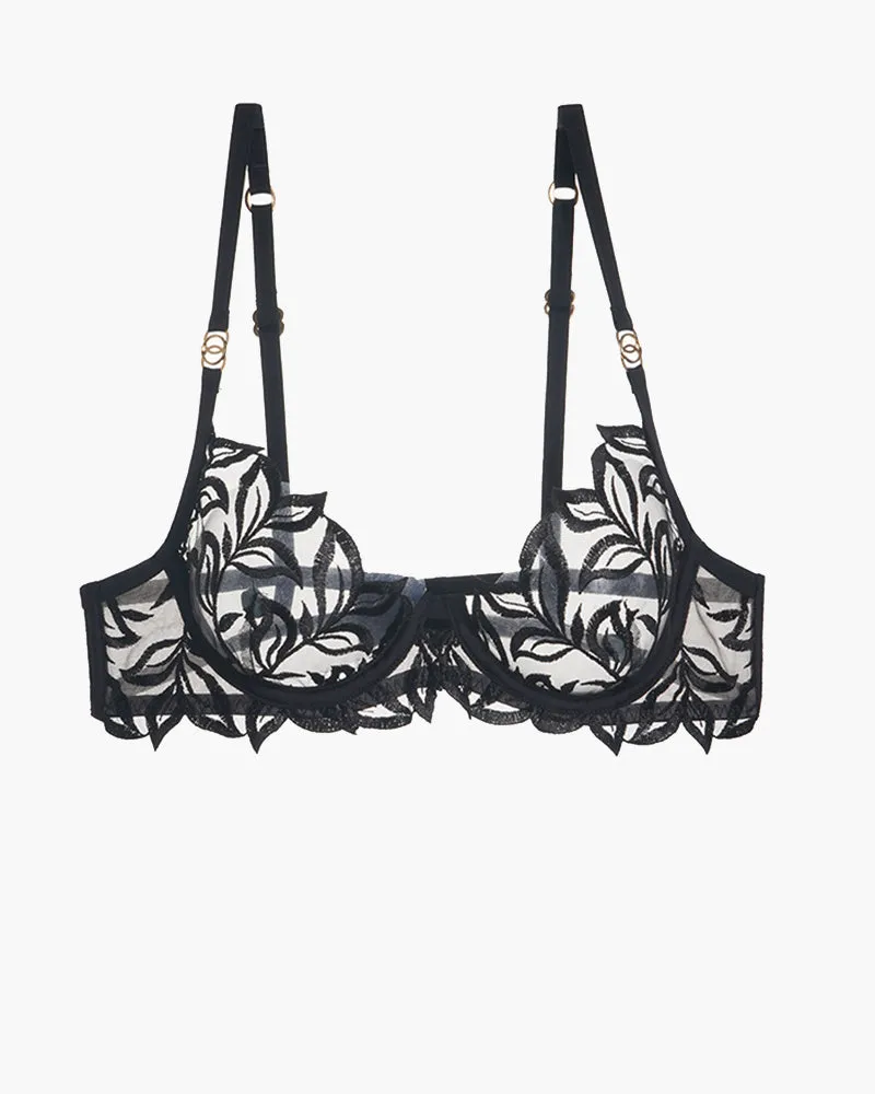 Embroidered Lace Bra sold by Avid Love product image thumbnail 2