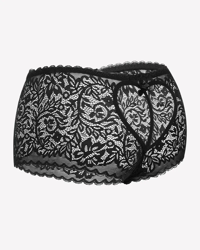 Lace BoyShorts High Waist Panties sold by Avid Love product image thumbnail 5