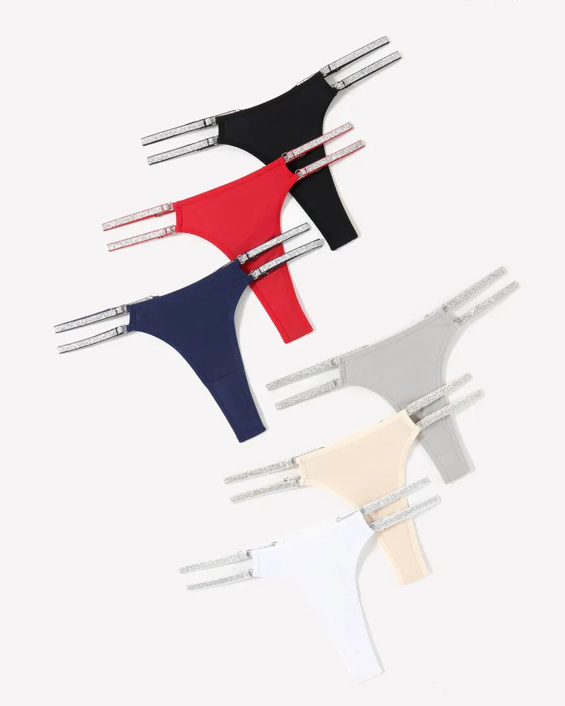 Low Waist Brazilian Tanga Panties sold by Avid Love