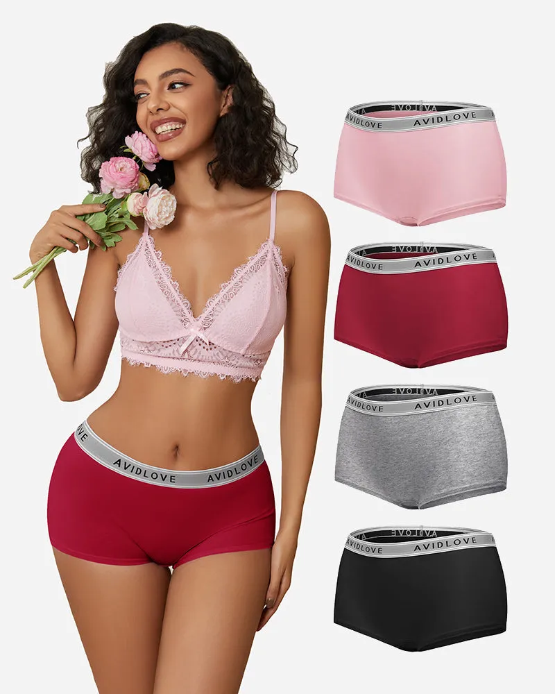 Cotton Panties Full Coverage Shorts sold by Avid Love