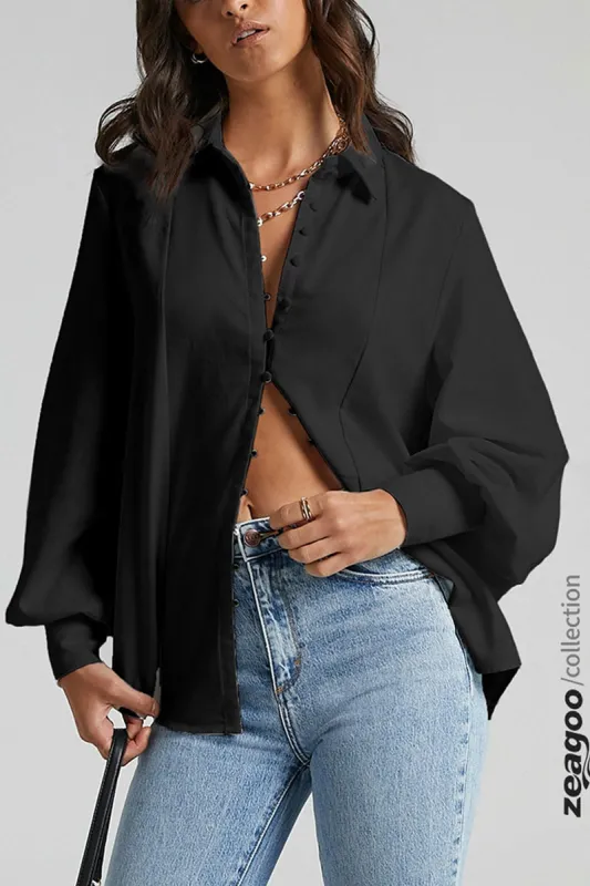 Long Sleeve Blouse made by zeagoo