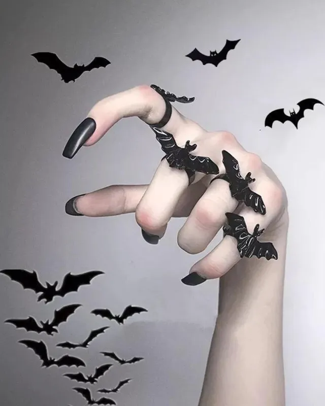 1pc Bat Shaped Adjustable Ring made by Avid Love