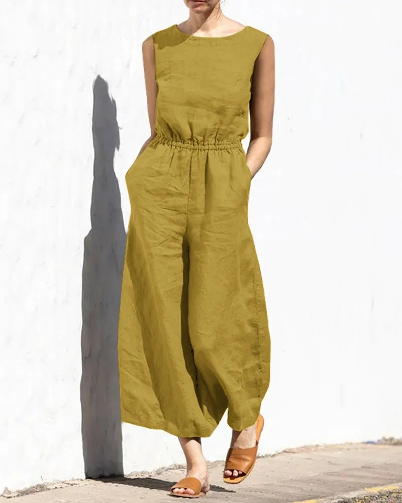 Wide Leg Long Jumpsuit sold by Avid Love product image thumbnail 2