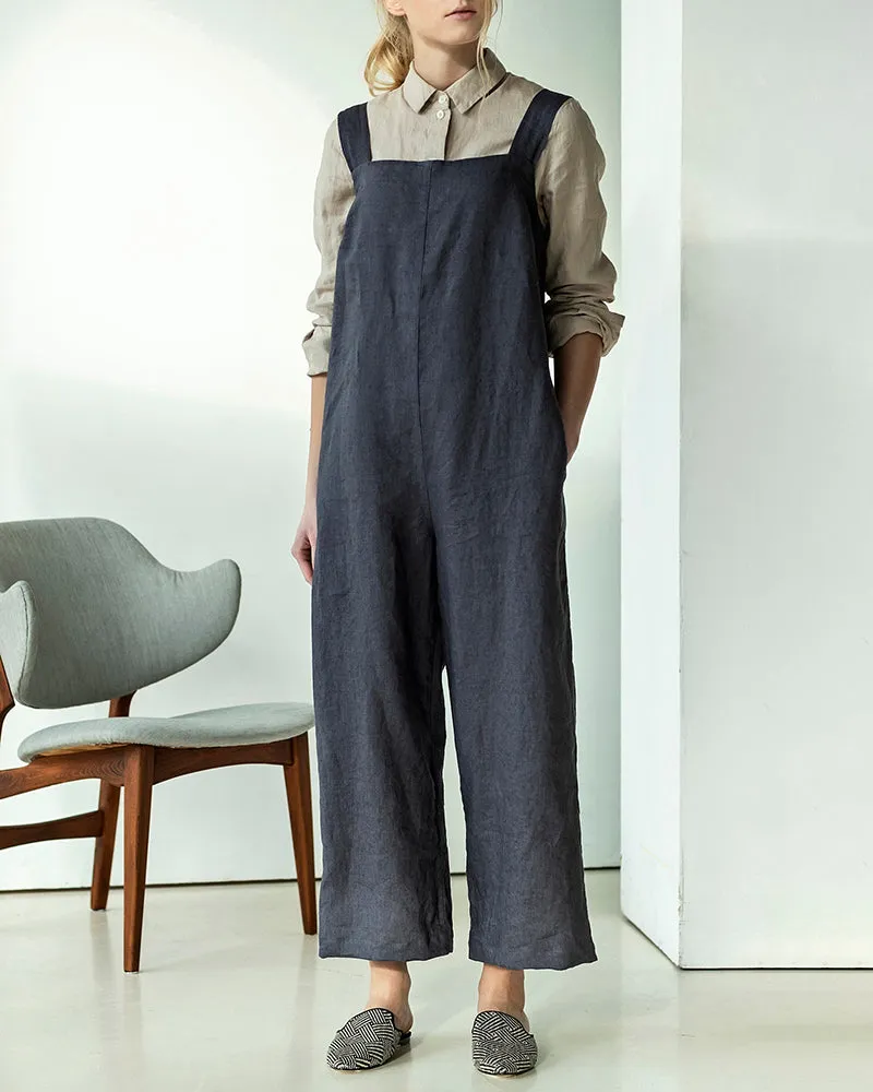 Hidden Zipper Overalls Jumpsuits sold by Avid Love product image thumbnail 2