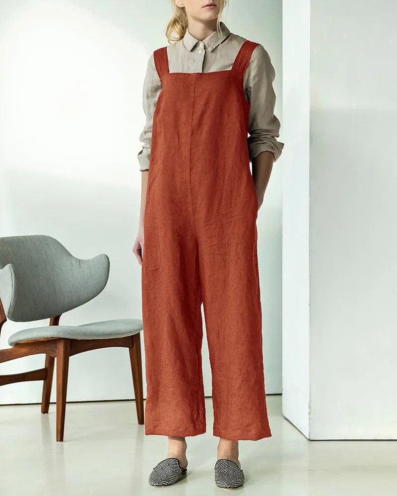 Hidden Zipper Overalls Jumpsuits sold by Avid Love