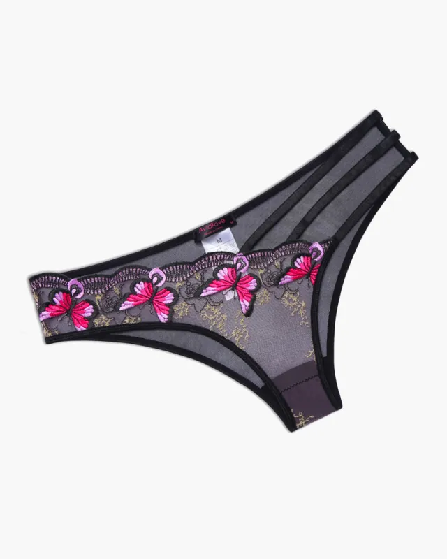 Embroidered Mesh Panties sold by Avid Love