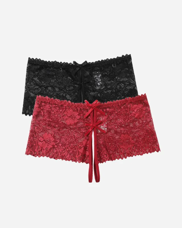 Lace Underwear High Waist Panty sold by Avid Love
