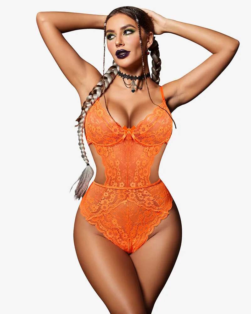 Lingerie Lace Bodysuit sold by Avid Love product image thumbnail 5
