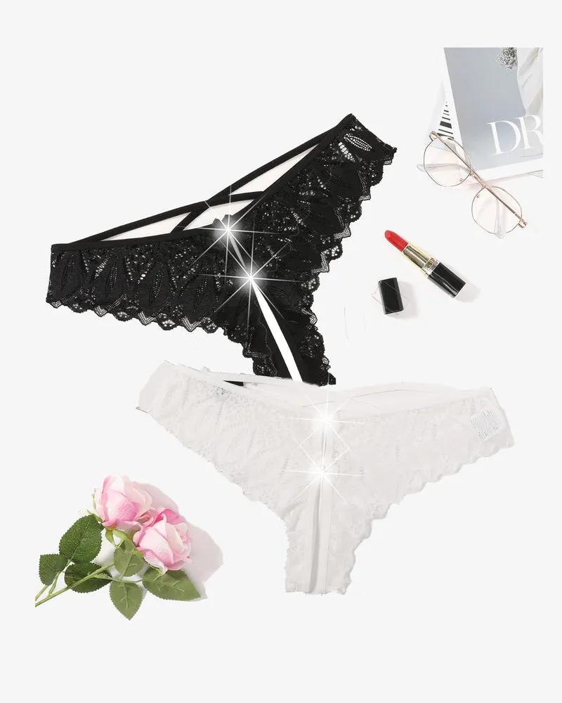 Criss Cross String Hipster Underwear sold by Avid Love product image thumbnail 3