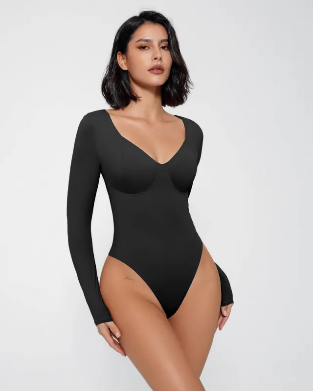 Double Lined Bodysuit Tummy Control Shapewear sold by Avid Love
