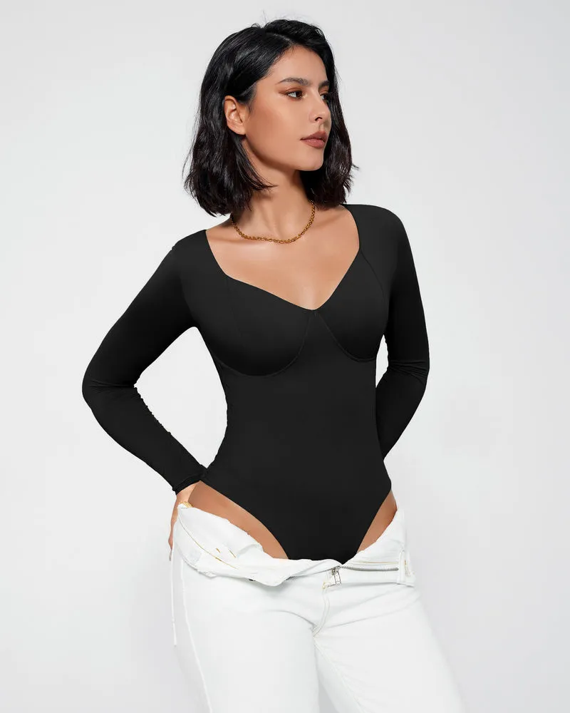 Double Lined Bodysuit Tummy Control Shapewear sold by Avid Love product image thumbnail 2