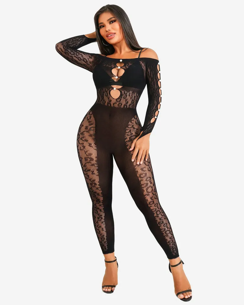Fishnet Body Stocking Outfit sold by Avid Love