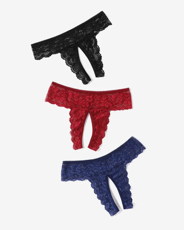 Lace Low Rise Soft Hipsters made by Avid Love