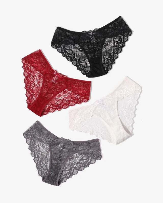 Lace Hipster Panties Breathable Panty made by Avid Love
