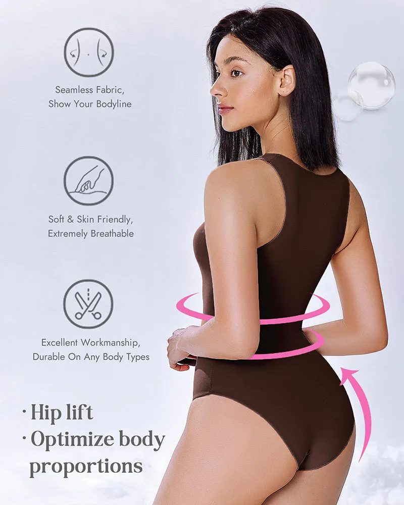 4Pack Double Lined Tank Bodysuit Shapewear sold by Avid Love product image thumbnail 5