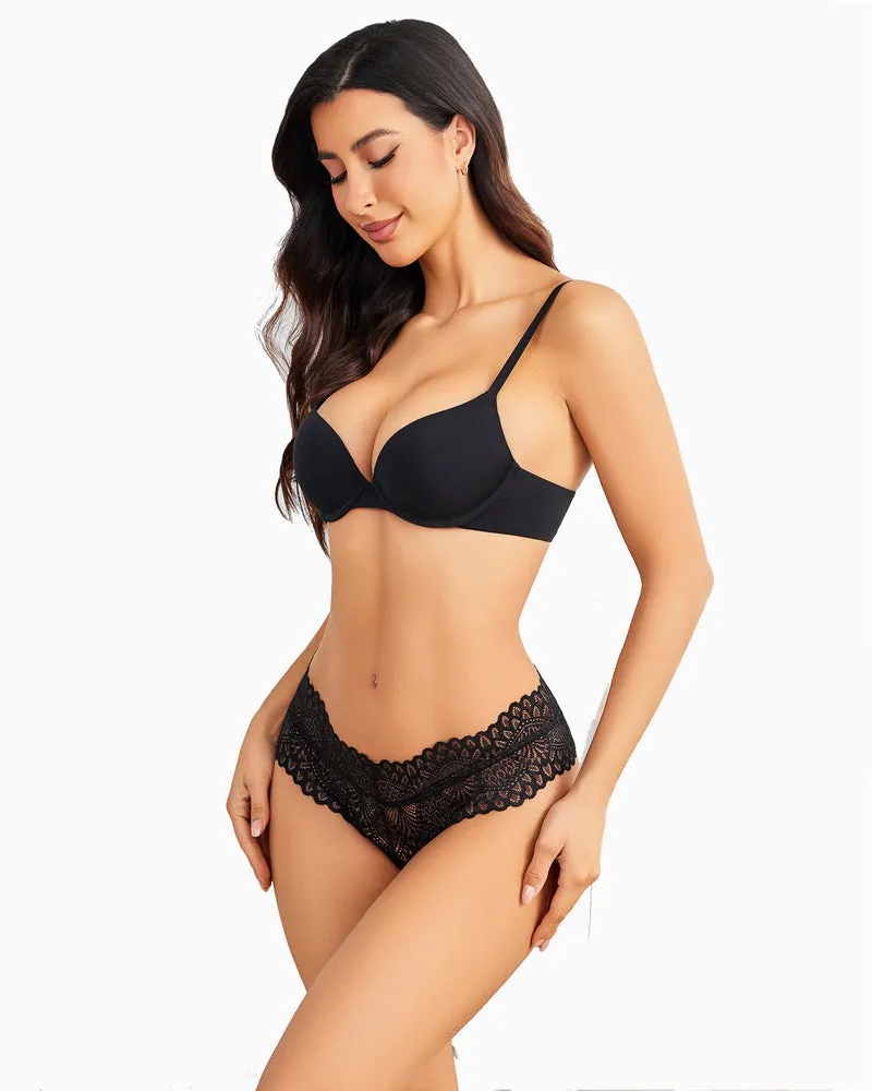 Lace Panties Low Waist Thong sold by Avid Love product image thumbnail 5