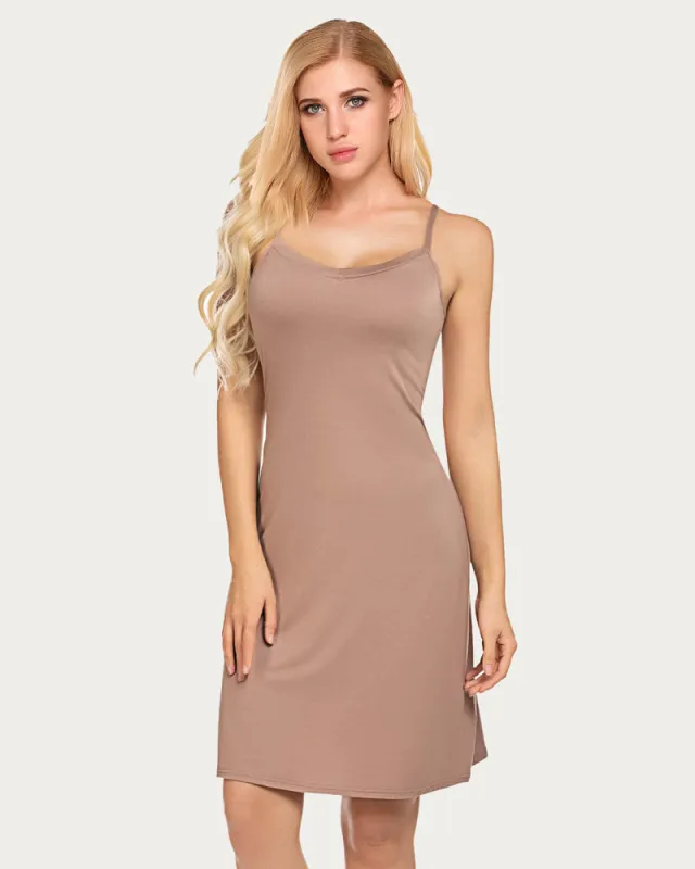 Full Slips Nightgown V Neck Dress sold by Avid Love
