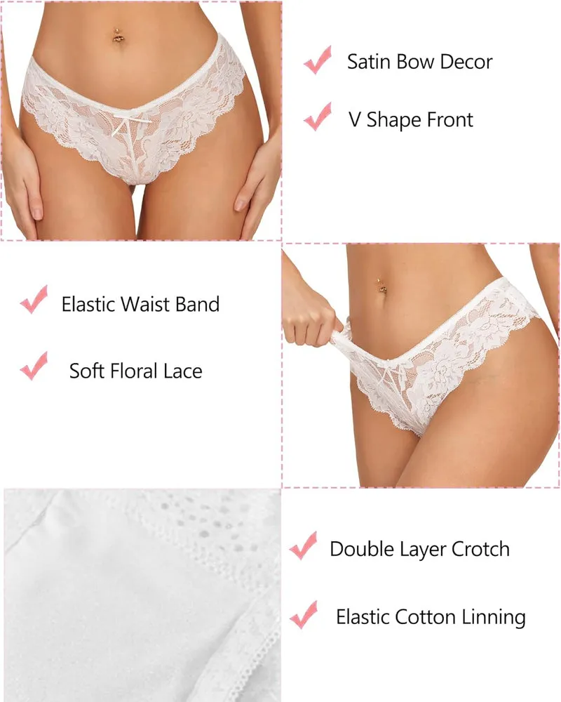 Floral Lace Panties Hipster sold by Avid Love product image thumbnail 4