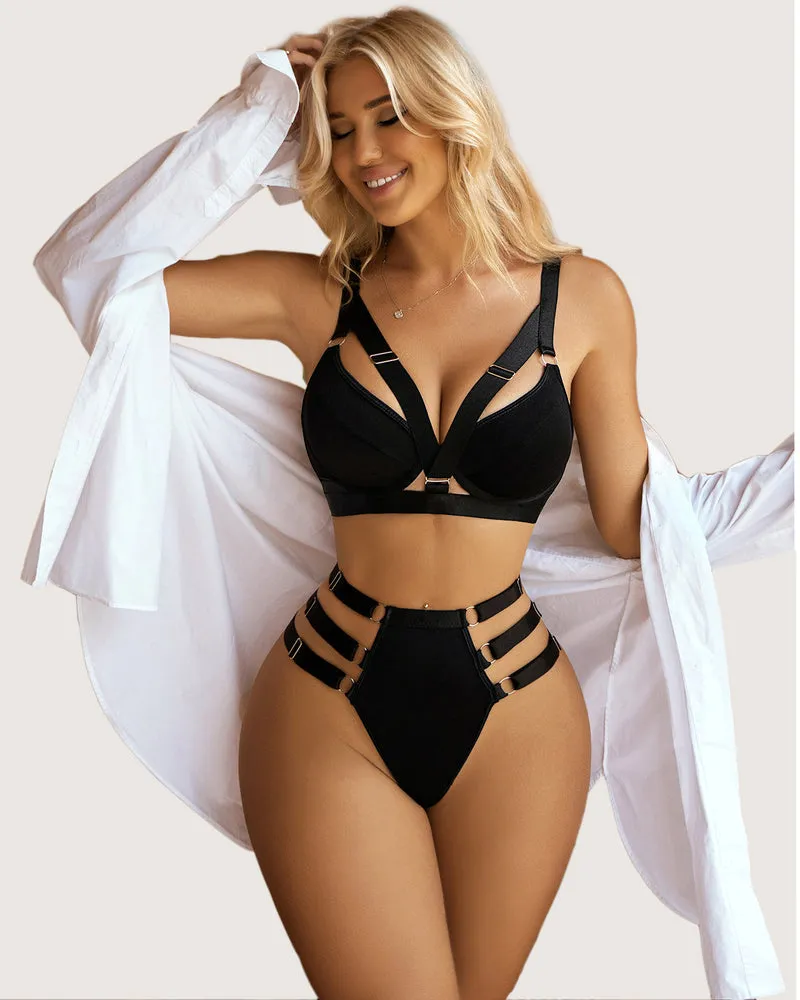 Push Up Bra and Panty Set Two Piece Lingerie sold by Avid Love product image thumbnail 4
