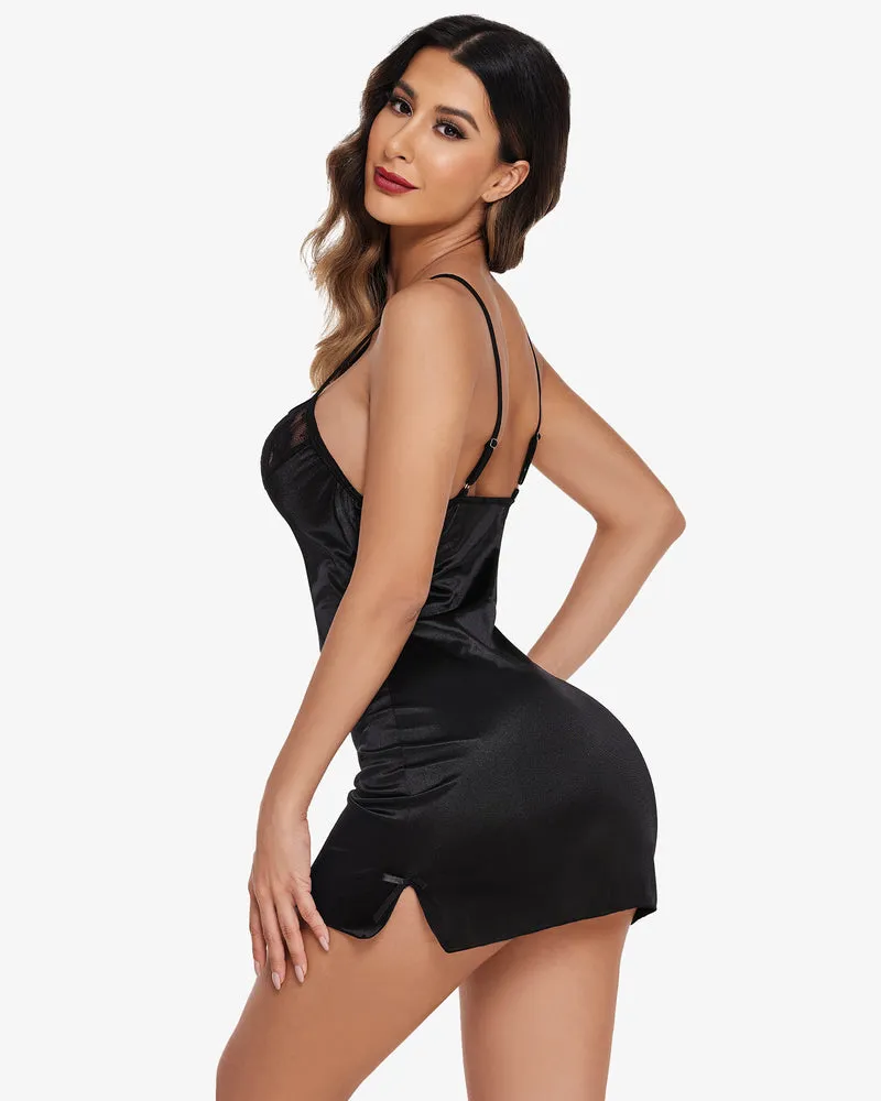 Lace Chemise Nightgown Full Slips Dress sold by Avid Love product image thumbnail 2