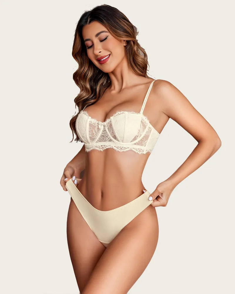 Lace No Show Soft Breathe Hipster Panties sold by Avid Love product image thumbnail 3