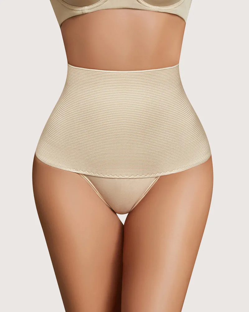 Tummy Control Thong High Waist Panty Shapewear sold by Avid Love