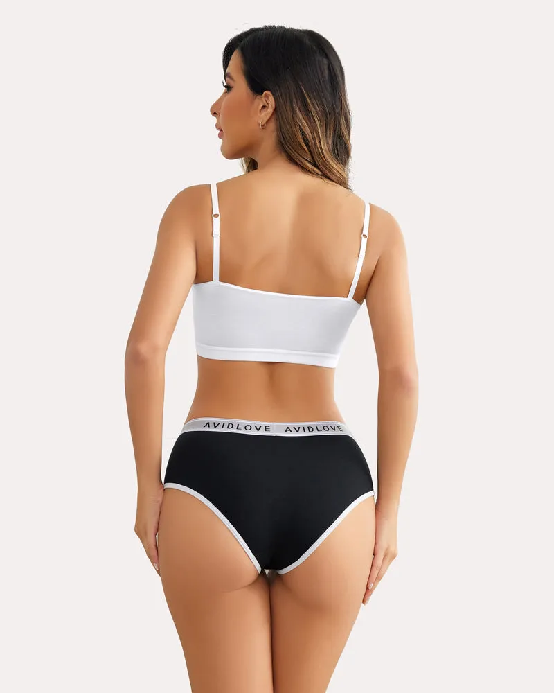 4Pcs Cotton Underwear Stretch Hipster Panties sold by Avid Love product image thumbnail 5