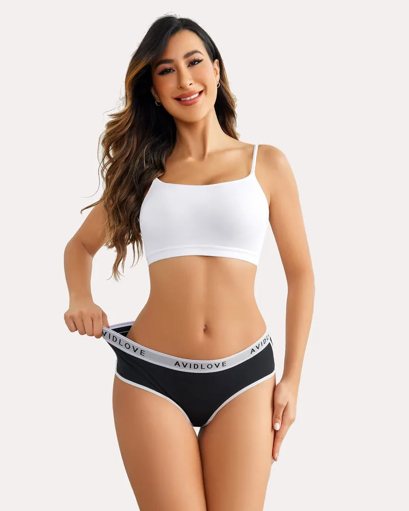 4Pcs Cotton Underwear Stretch Hipster Panties sold by Avid Love product image thumbnail 4