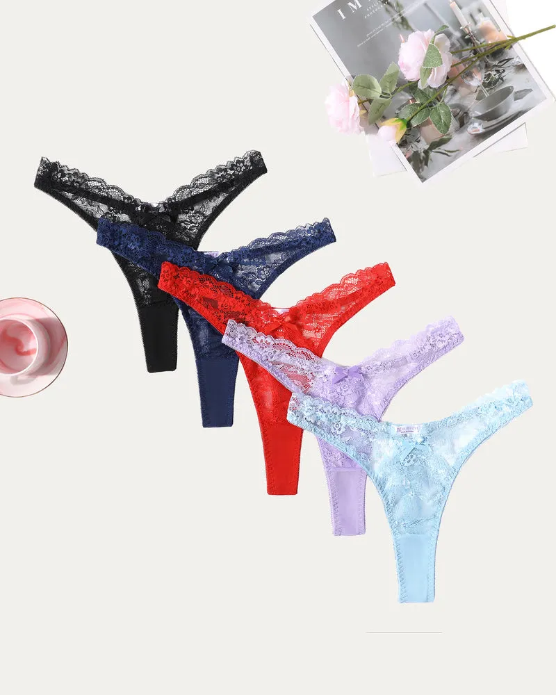 Lace G-string Exotic Panties Set sold by Avid Love product image thumbnail 2