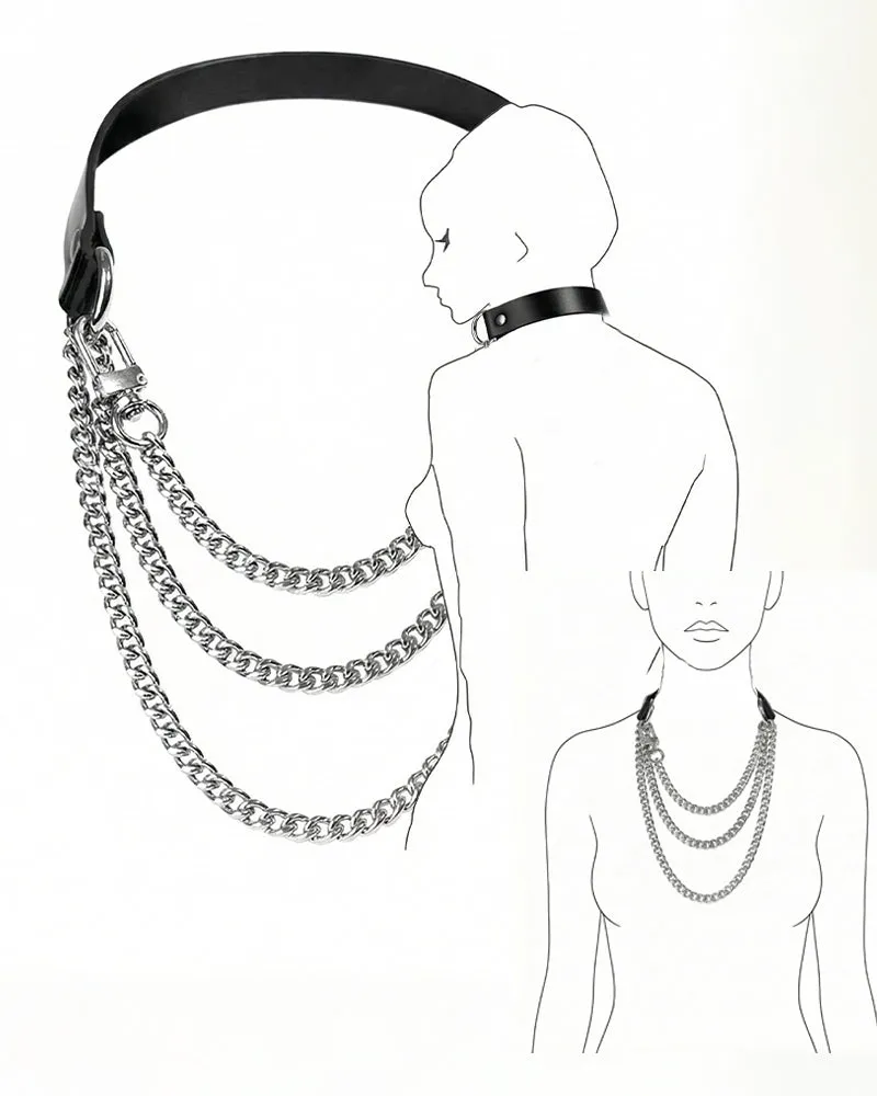 Breathless Genuine Leather Choke sold by Avid Love product image thumbnail 2