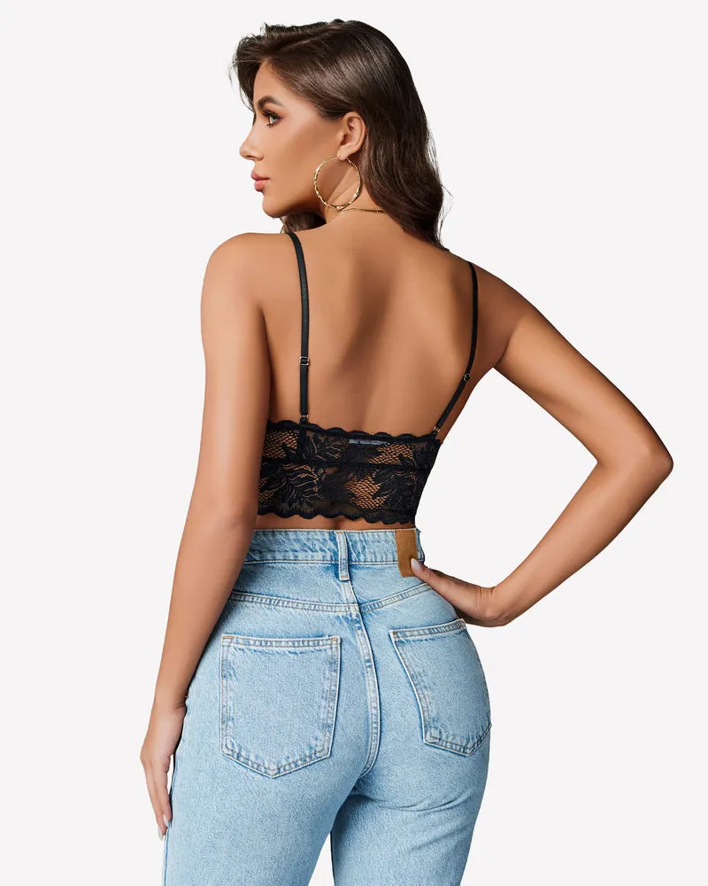 V Neck Lace Camisole Y2K Tank Top sold by Avid Love product image thumbnail 3