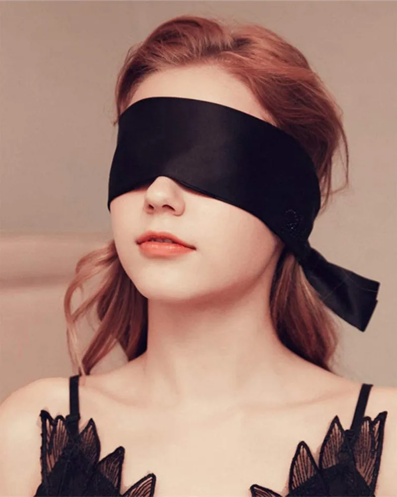 Adjustable 62" Satin Silk Eye Mask Kit sold by Avid Love product image thumbnail 4