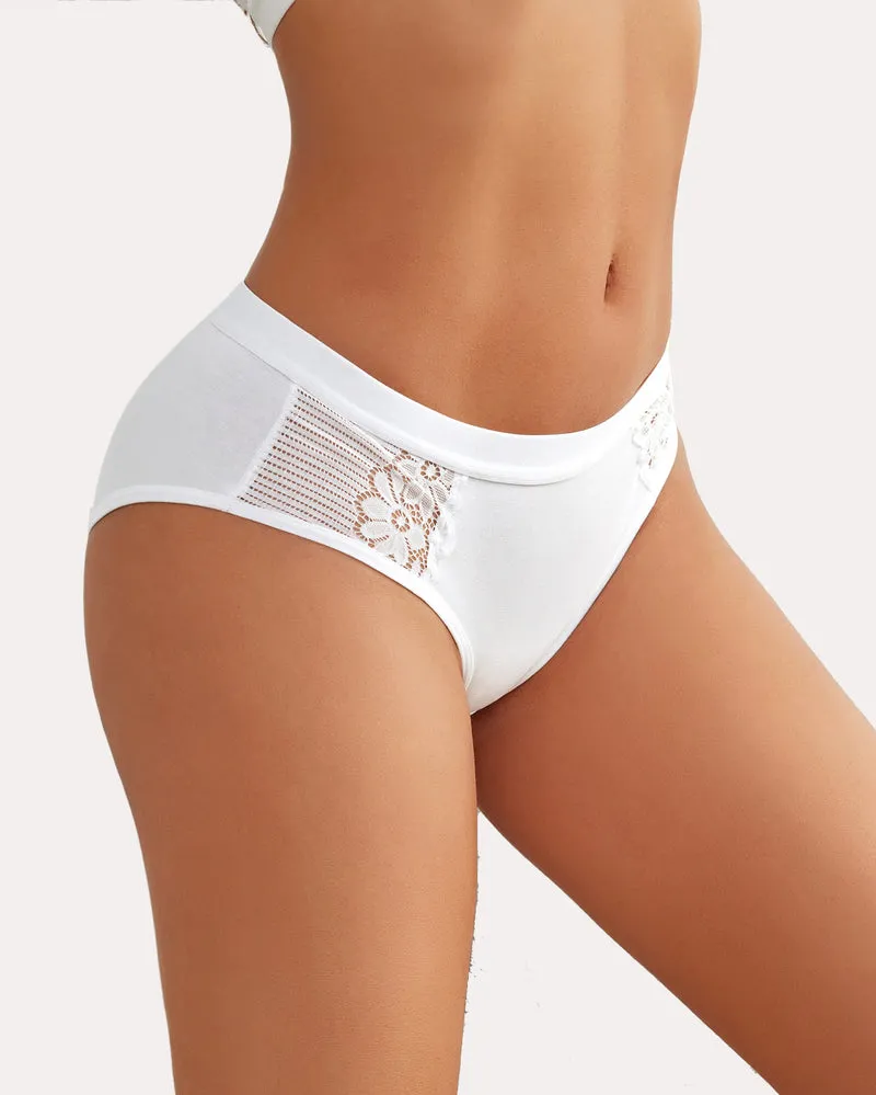 4 Pcs-Cotton Hipster Tanga Brief Bikini Panties sold by Avid Love product image thumbnail 5