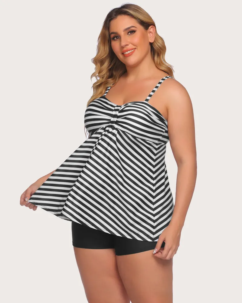 Two Piece Tankini Set Swimwear Suit sold by Avid Love product image thumbnail 2