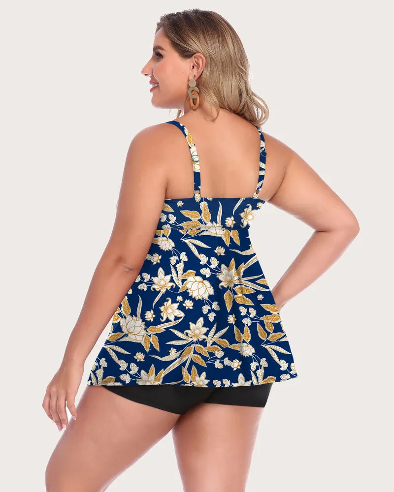 Leopard Tankini Set Swimsuits with Shorts sold by Avid Love product image thumbnail 4