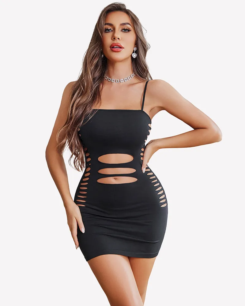 Naughty Fishnet Lingerie Chemise Outfits sold by Avid Love product image thumbnail 2