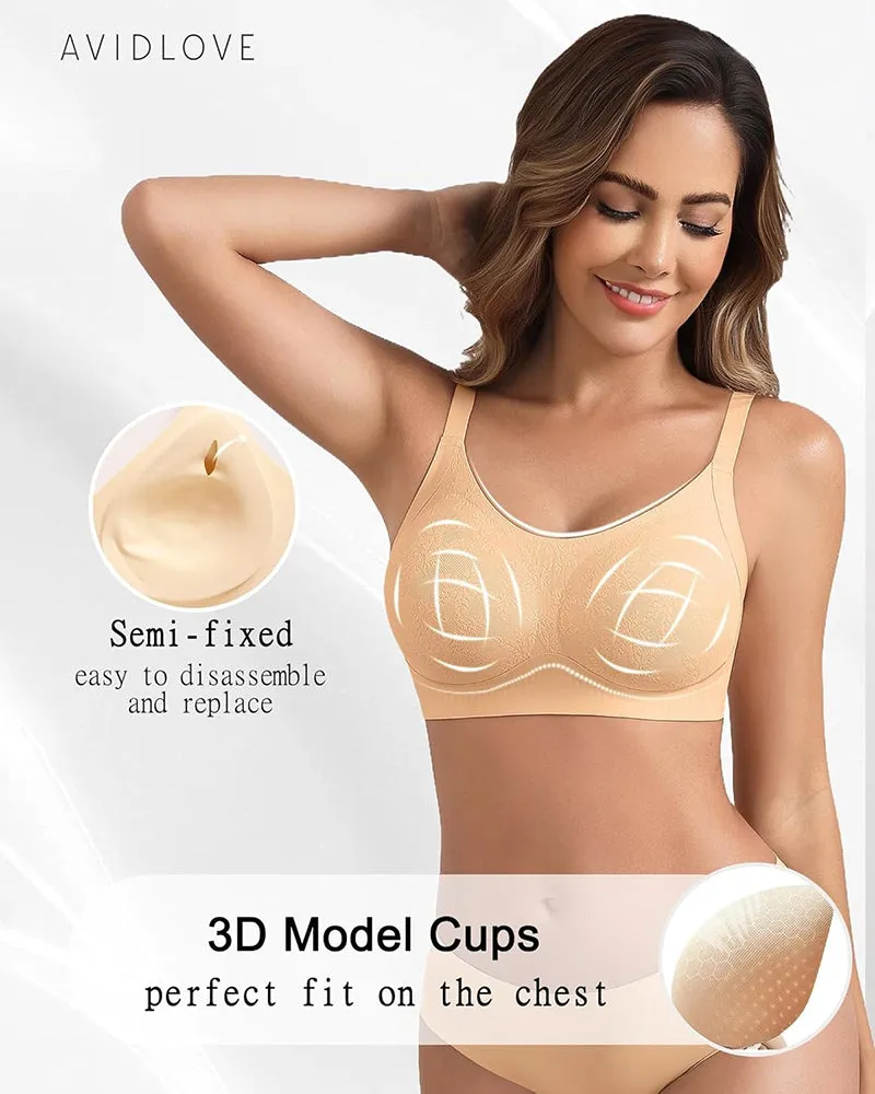 Jelly Wireless Bras Full Coverage Everyday Bras sold by Avid Love product image thumbnail 5