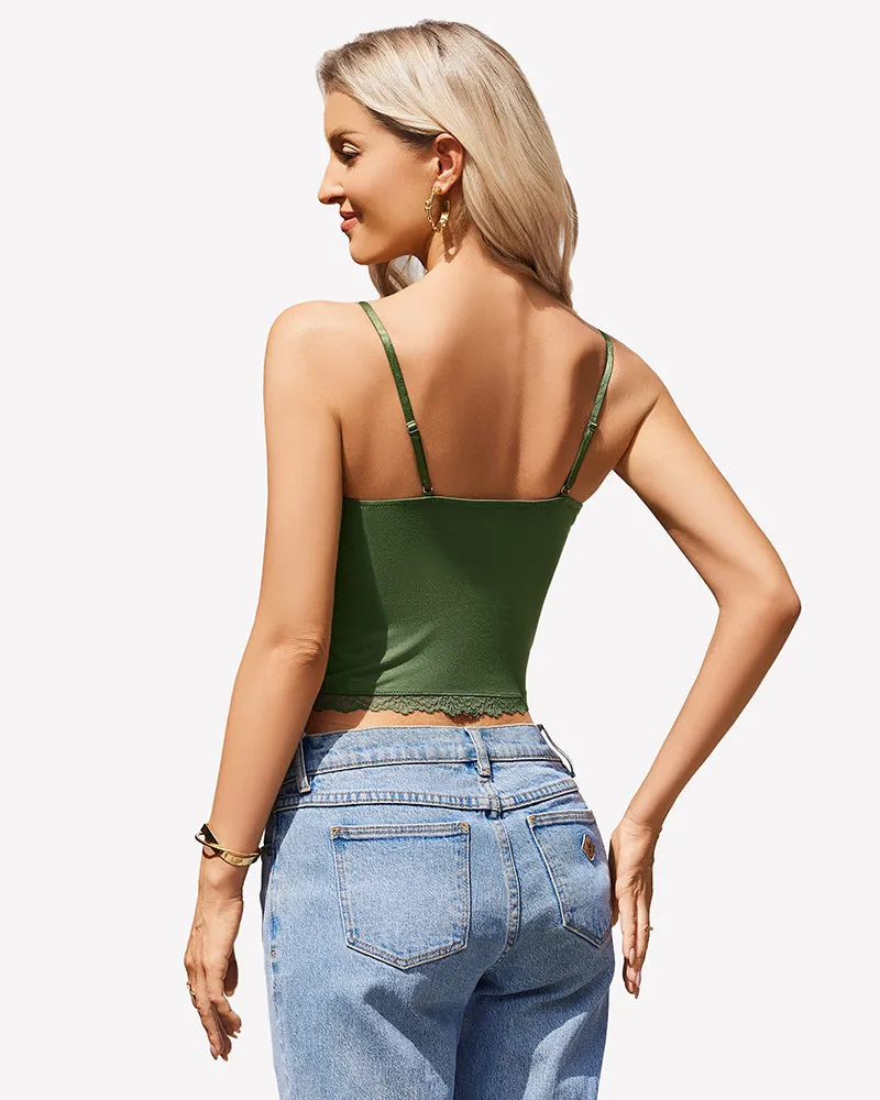 Lace Cami Sexy Y2K Tops sold by Avid Love product image thumbnail 2