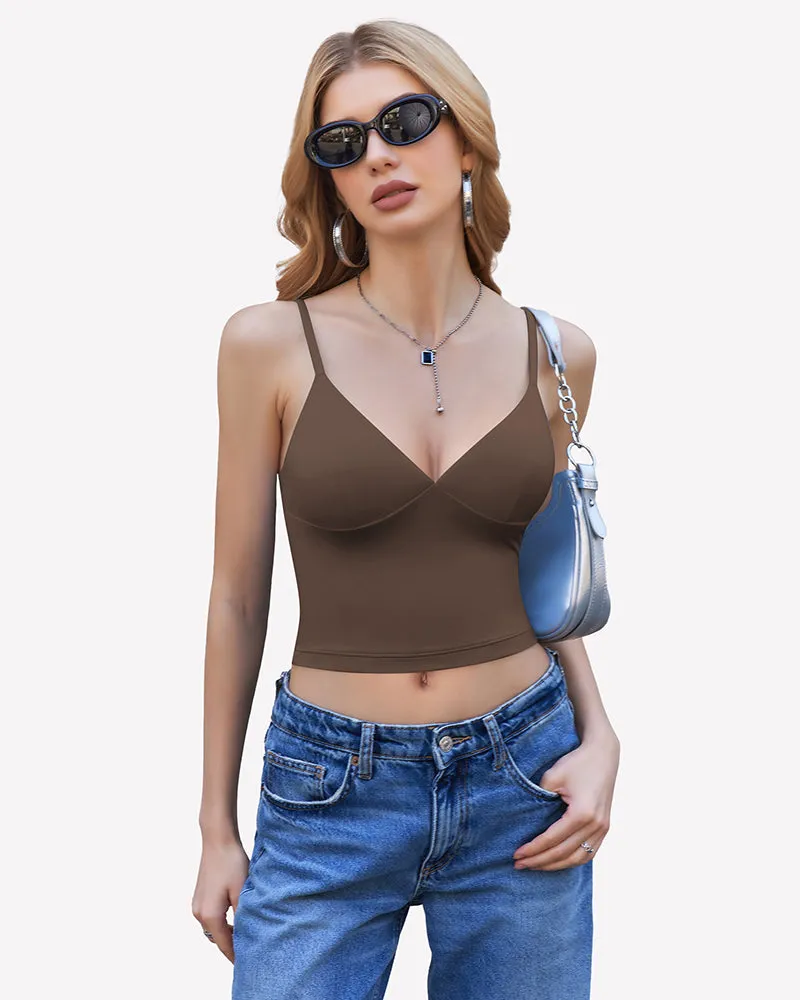 V Neck Spaghetti Strap Y2K Cami Tops sold by Avid Love