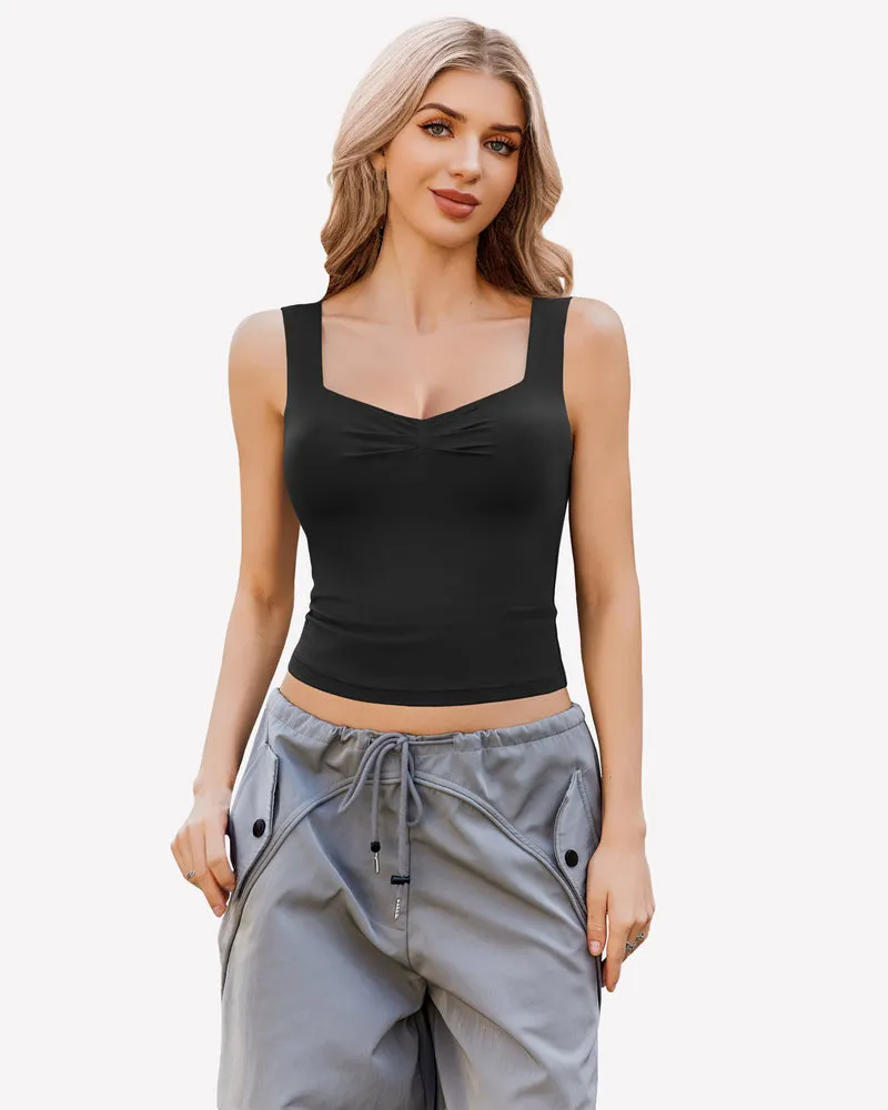 Crop Tank Tops Backless Sweetheart sold by Avid Love