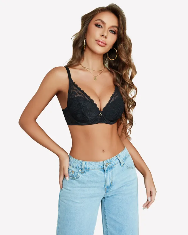 Push Up Bralettes with Underwire made by Avid Love
