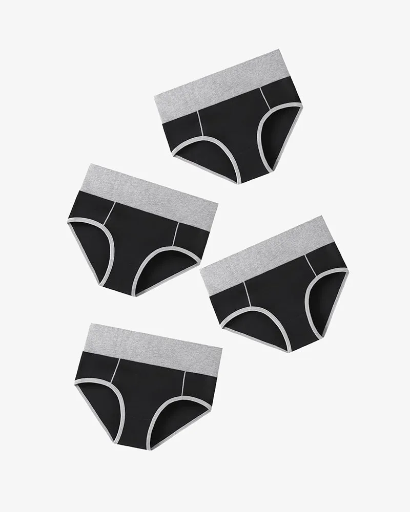 Cotton Hipster Panties High Waist Briefs sold by Avid Love product image thumbnail 5