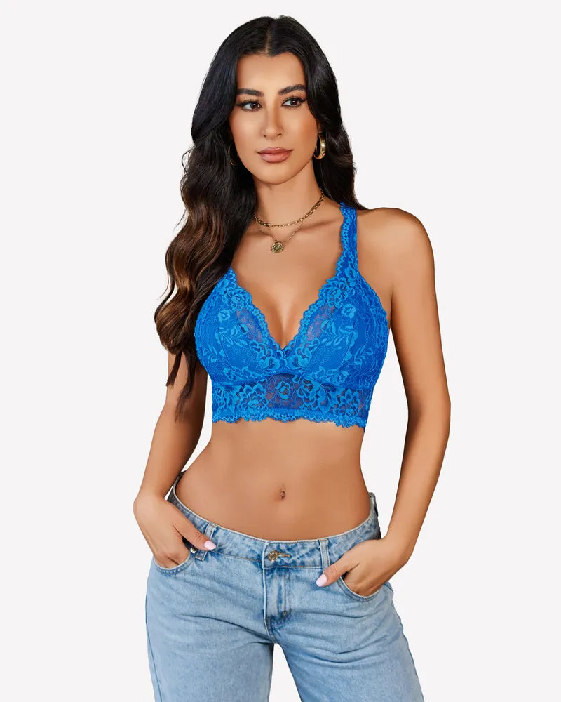 Lace Bralettes Wireless Bras sold by Avid Love product image thumbnail 4
